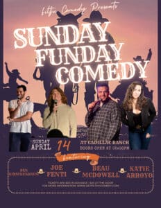 Sunday Funday Comedy Show – April 14, 2024