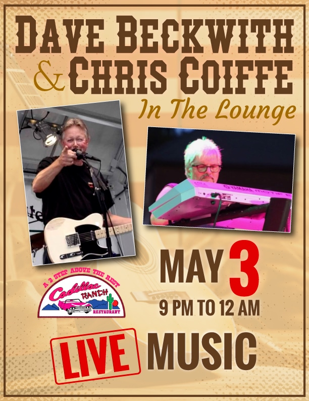 Dave Beckwith & Chris Coiffe In The Lounge May 3, 2024