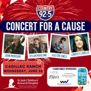 Country 92.5 – Concert For a Cause – June 26, 2024