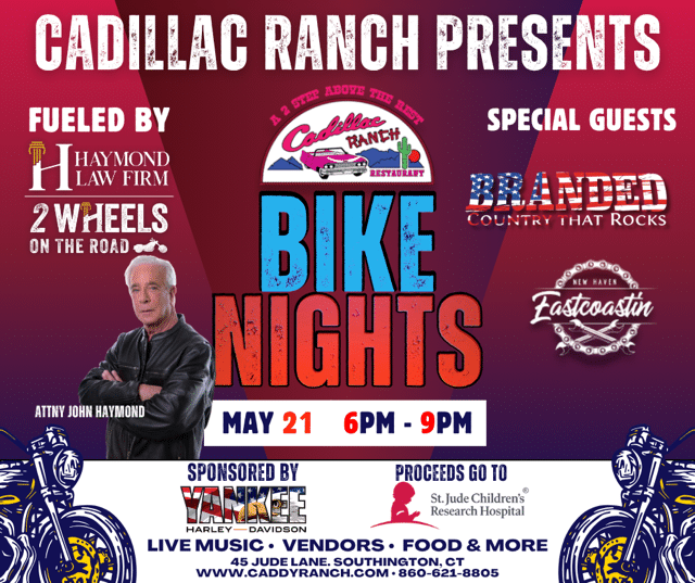 Bike Night May 21, 2025 Flyer