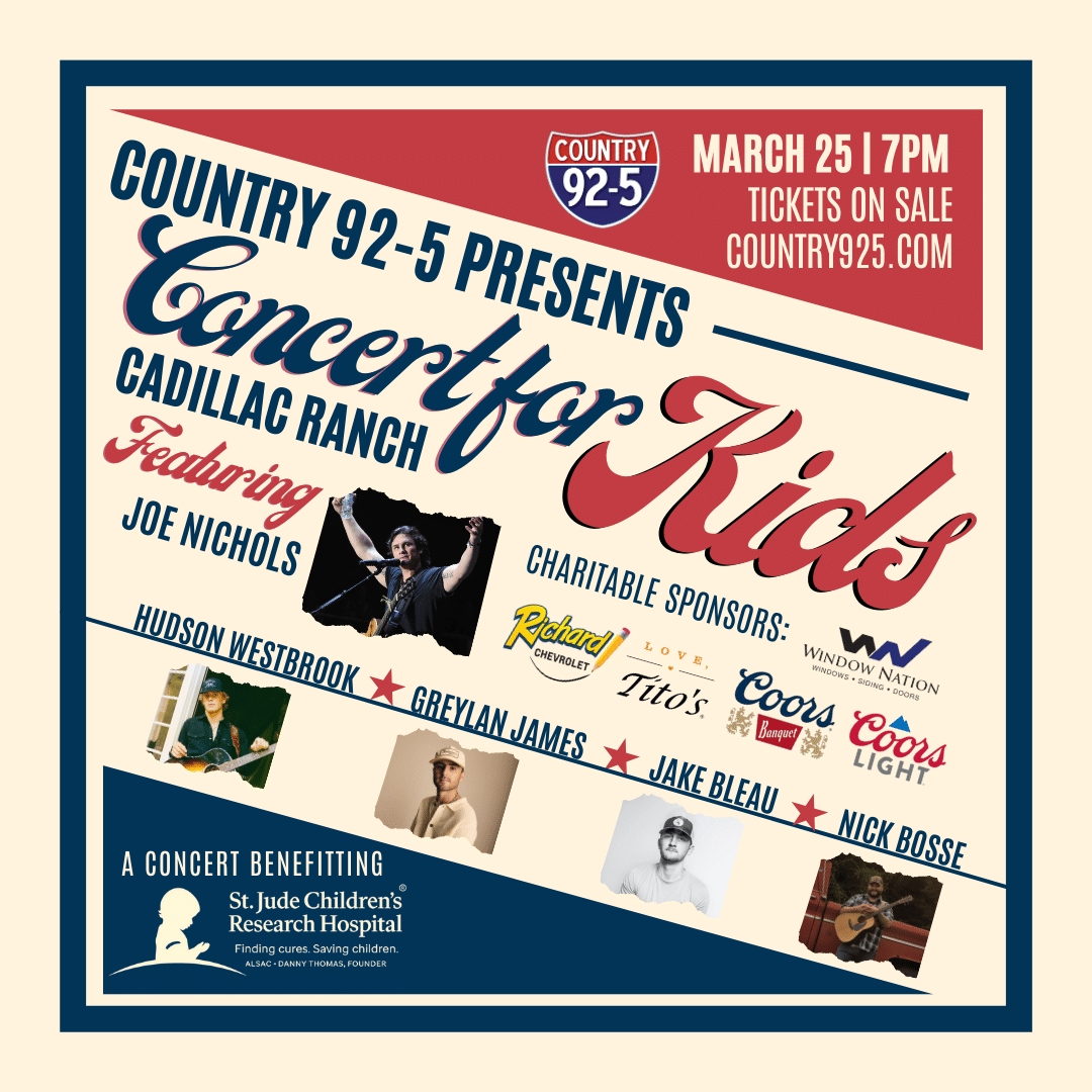 Read more about the article Country 92-5’s Concert For Kids – March 25, 2025