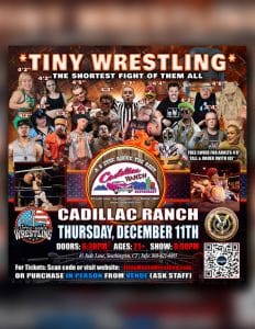 Mini Wrestling All * Stars at Cadillac Ranch
