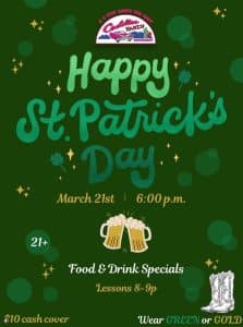 🍀 St. Patrick’s Day Party at Cadillac Ranch 🍀