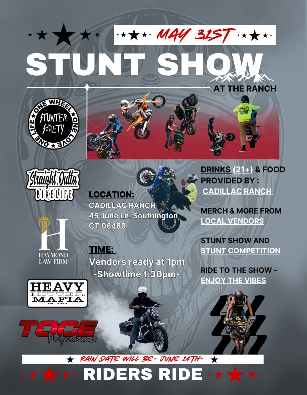 Stunt Show at the Ranch - Cadillac Ranch Restaurant