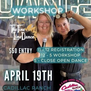 Dance Workshop at Cadillac Ranch April 19, 2026
