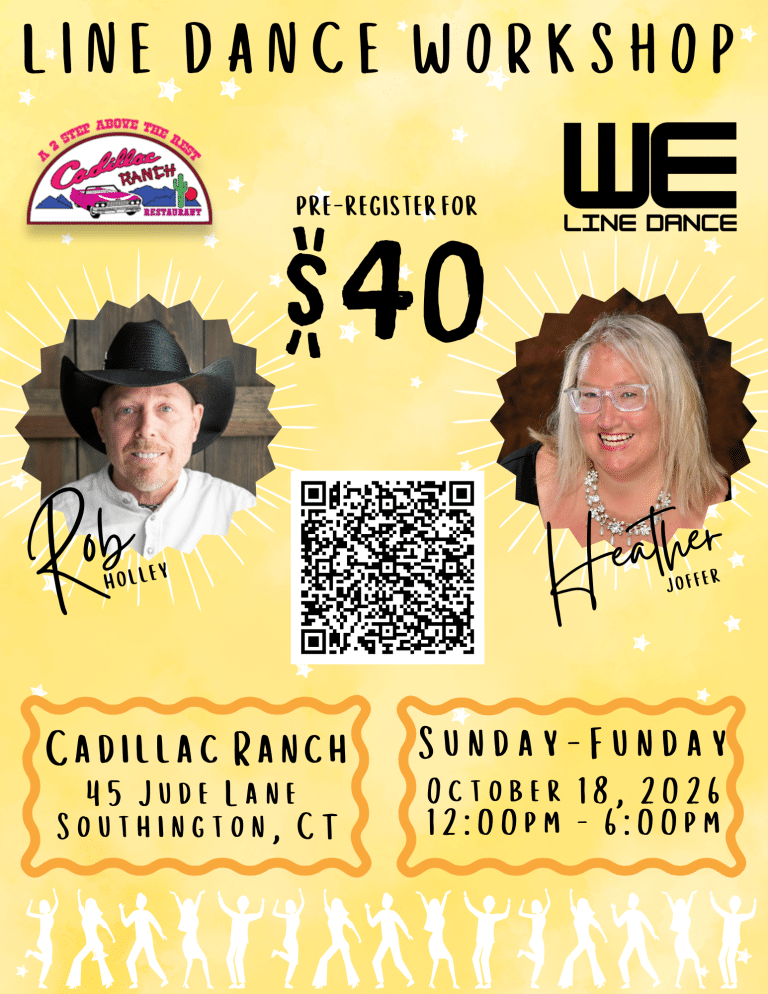 Sunday Funday Line Dance Workshop Oct. 18